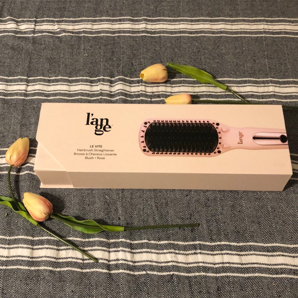 L’ange hairbrush straightener